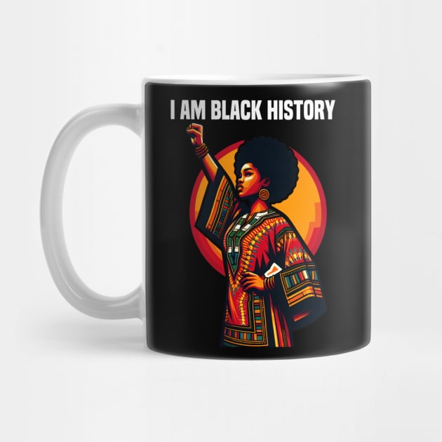 I Am Black History Month African American by Merchweaver